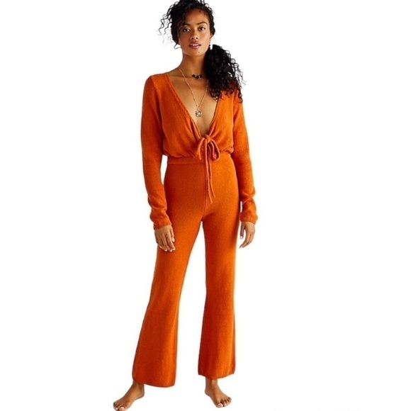 Free People Pants - Free People Lindsay Sweater Jumpsuit